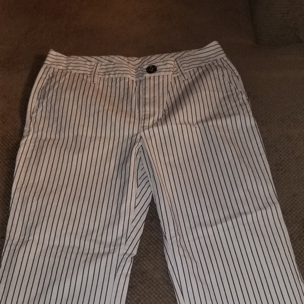 Cabi Pinstripe Capris